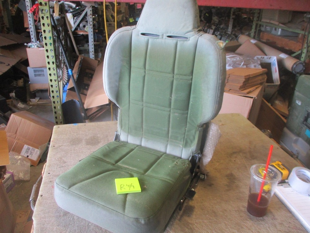NOS FADED/TORN Folding Gunner's Center Seat, for FMTV LMTV MTV Cab