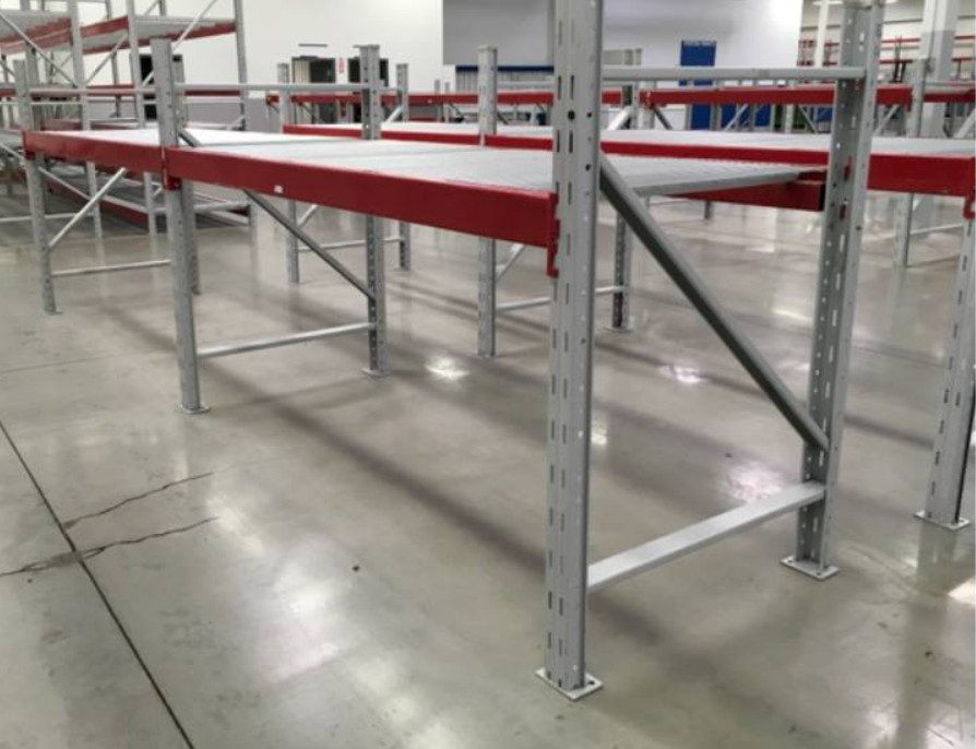 2 Sections Heavy Duty Pallet Racking, 40"W x 5'H...