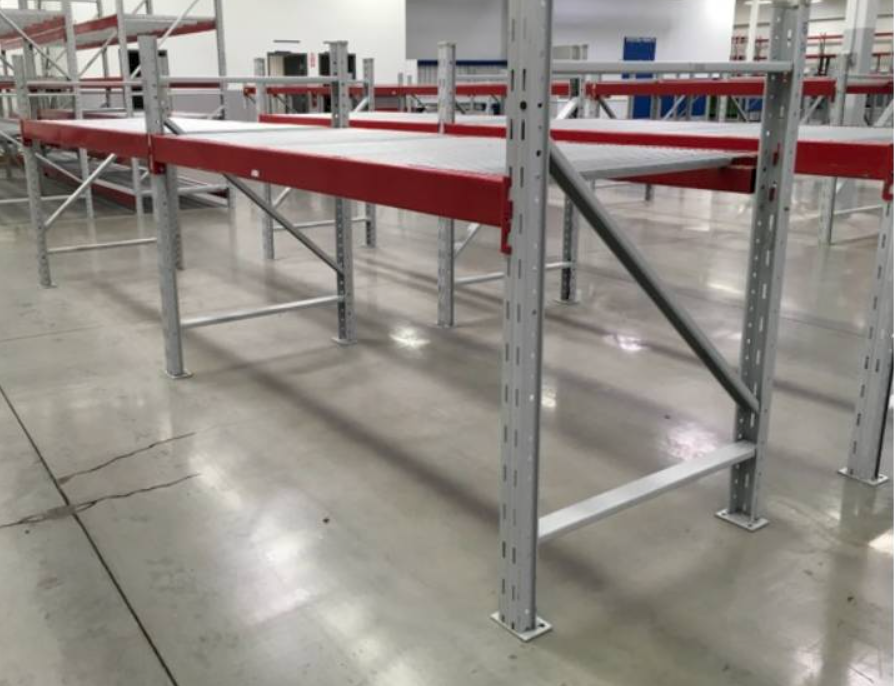 2 Sections Heavy Duty Pallet Racking, 40"W x 5'H...