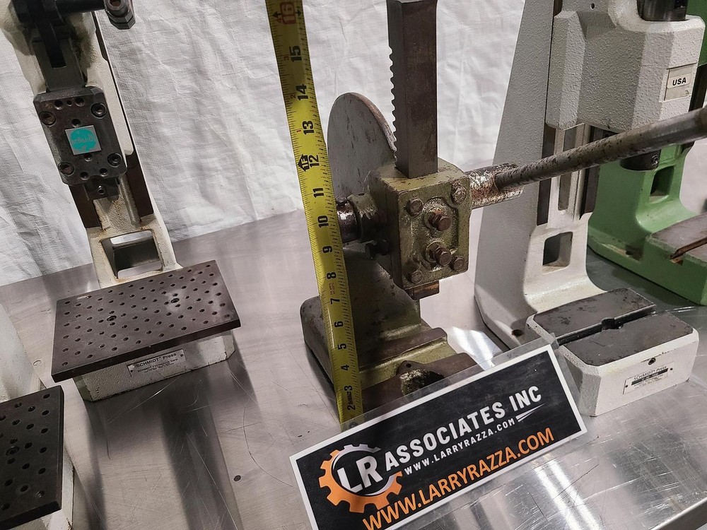 Arbor Press Assembly Pressing Metal Forming