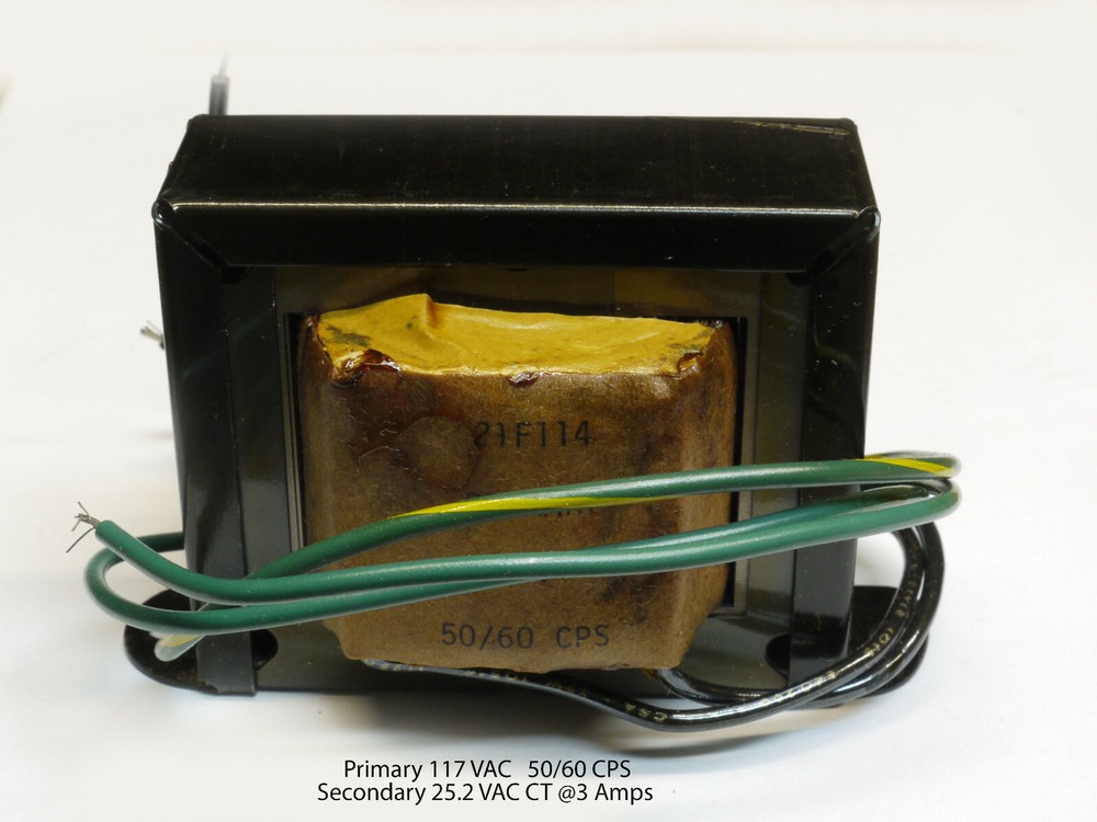 THORDARSON FILAMENT TRANSFORMER 25.2 VCT