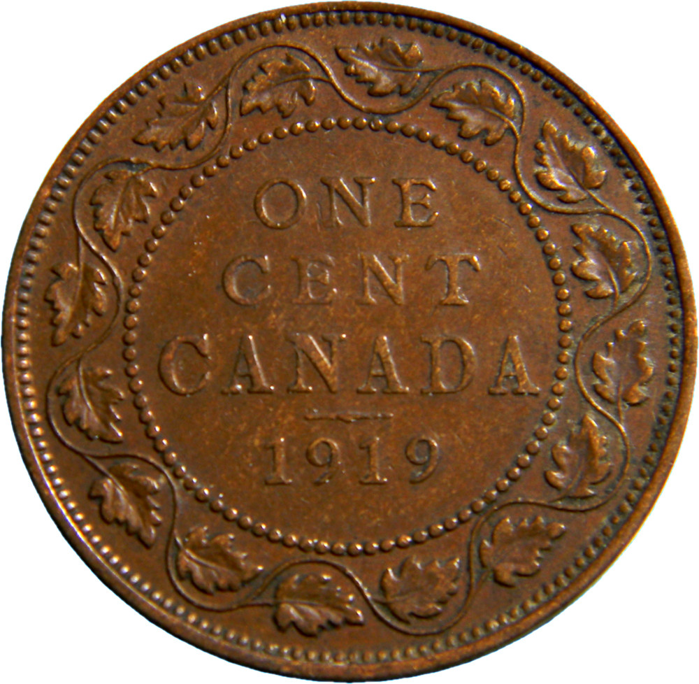 Canada 1919 One Cent (05461)