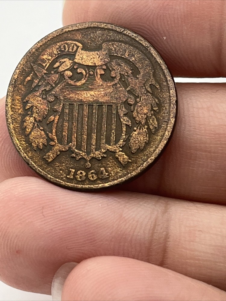 1864 Two Cent Piece