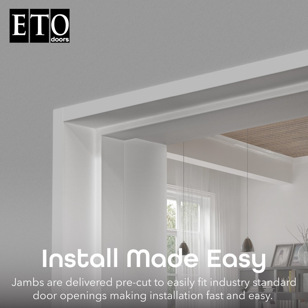 Interior Primed Paint Grade Door Jamb Frame Kit