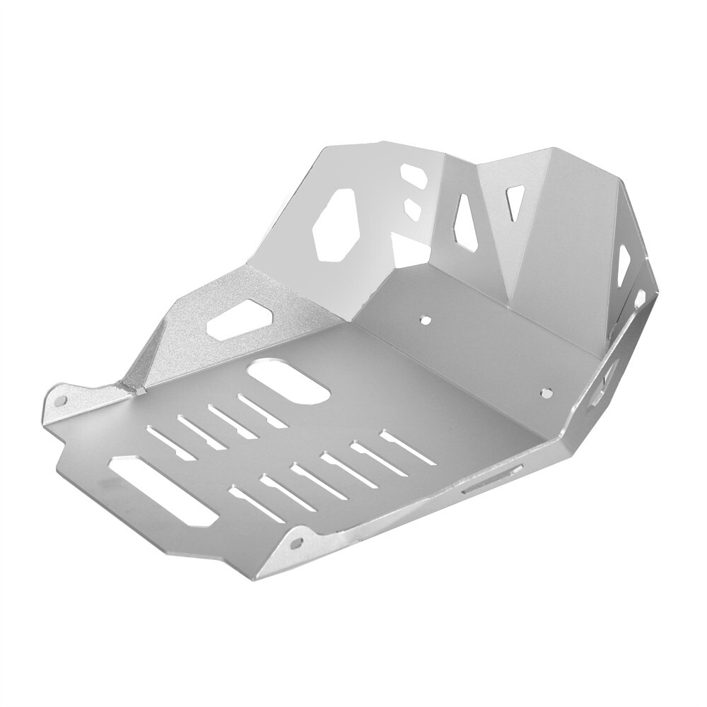 US SILVER Front Skid Plate Engine Bash Cover Guard For SUZUKI V-STROM 800DE