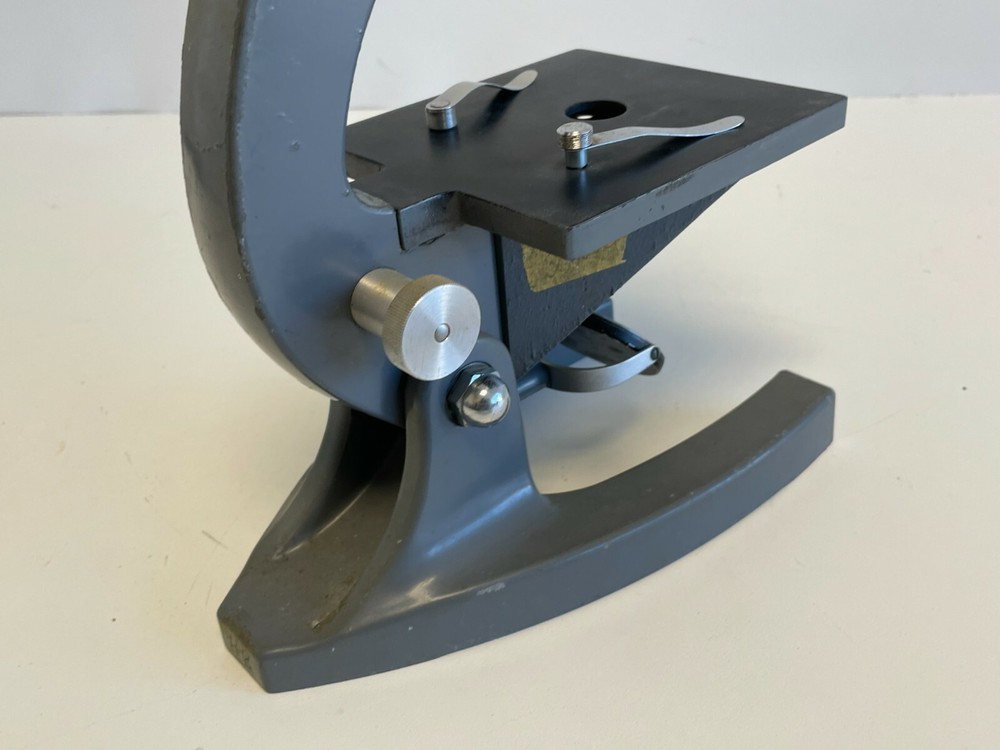 Vintage Bausch & Lomb B&L Microscope with Objectvies