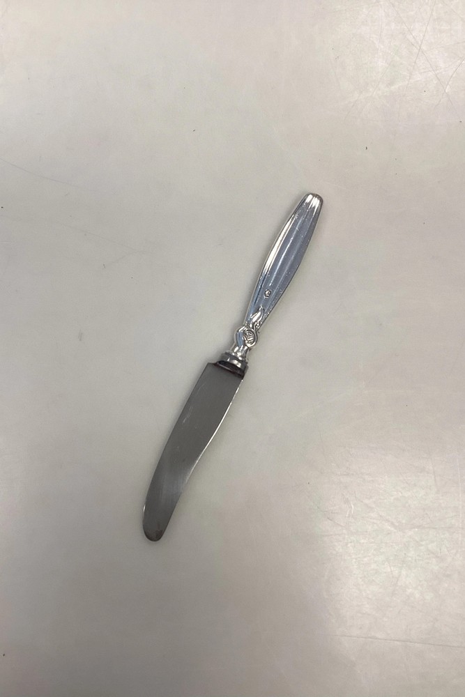 Danish Silver Travel Knife Rococo/Castle style