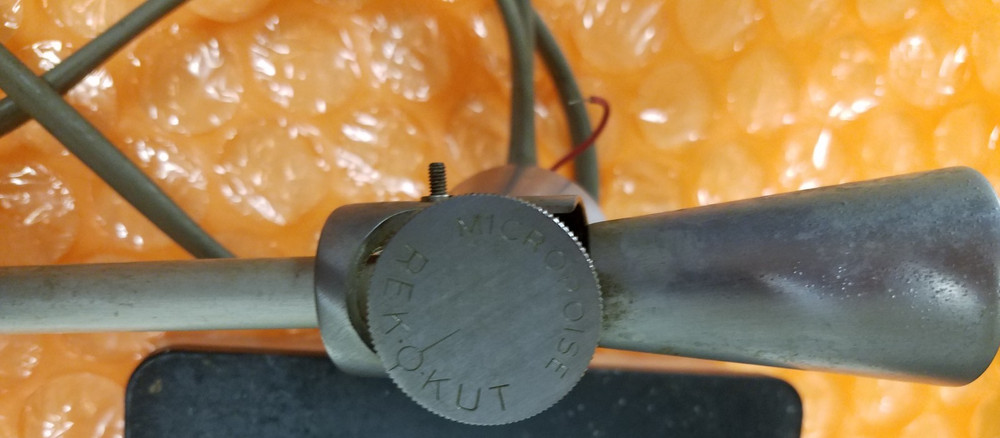 Vintage Rek-O-Kut Micropoise Tonearm & Headshell