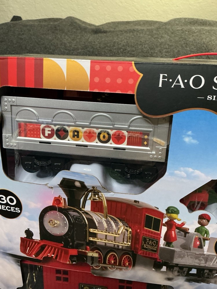FAO Schwarz Classic Motorized Holiday Train Set