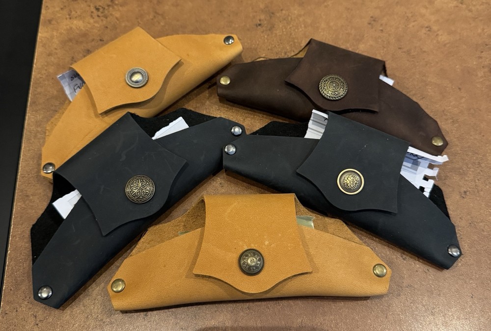 Leather Sunglasses Cover, Handmade
