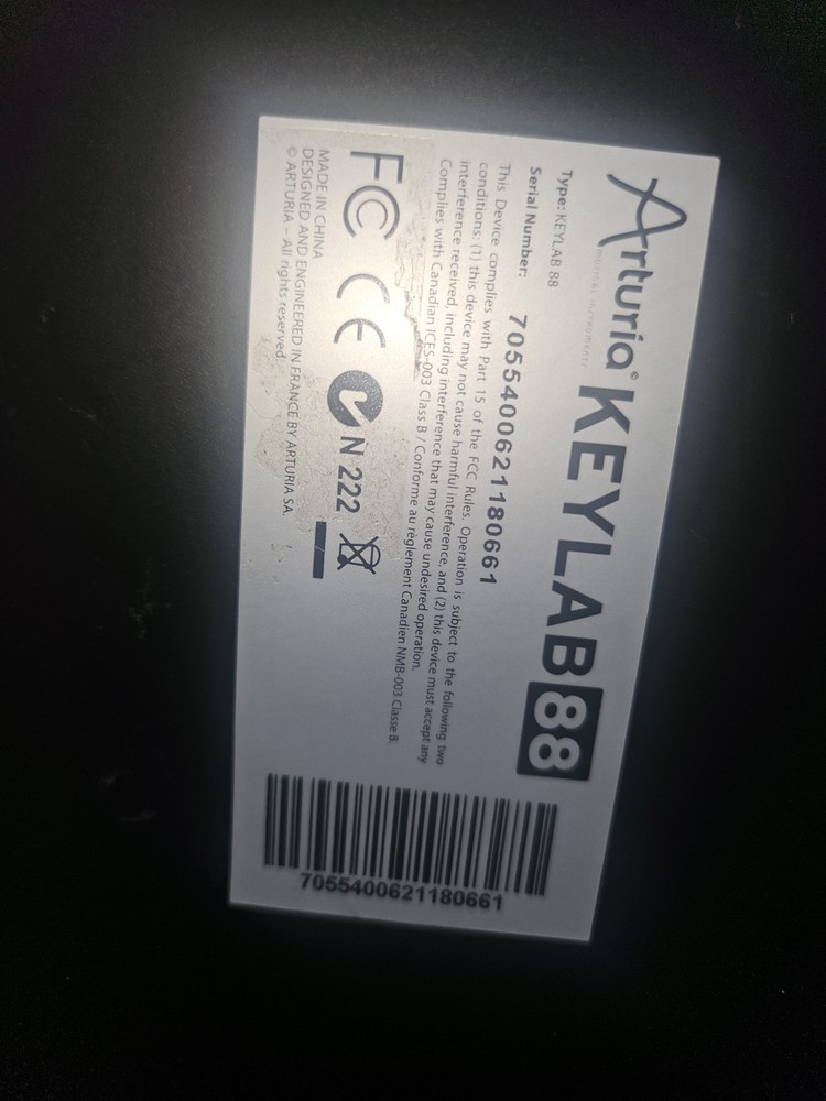 Audio Keylab Keyboard Soundlab