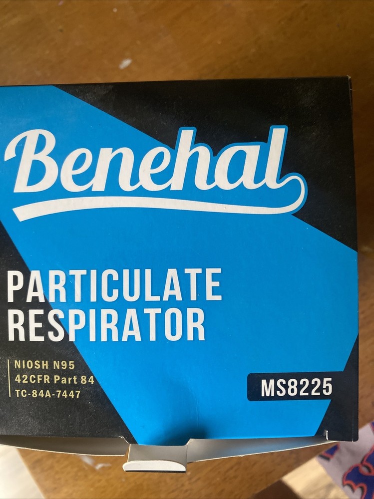 benehal particulate respirator N95 Masks 7 Count