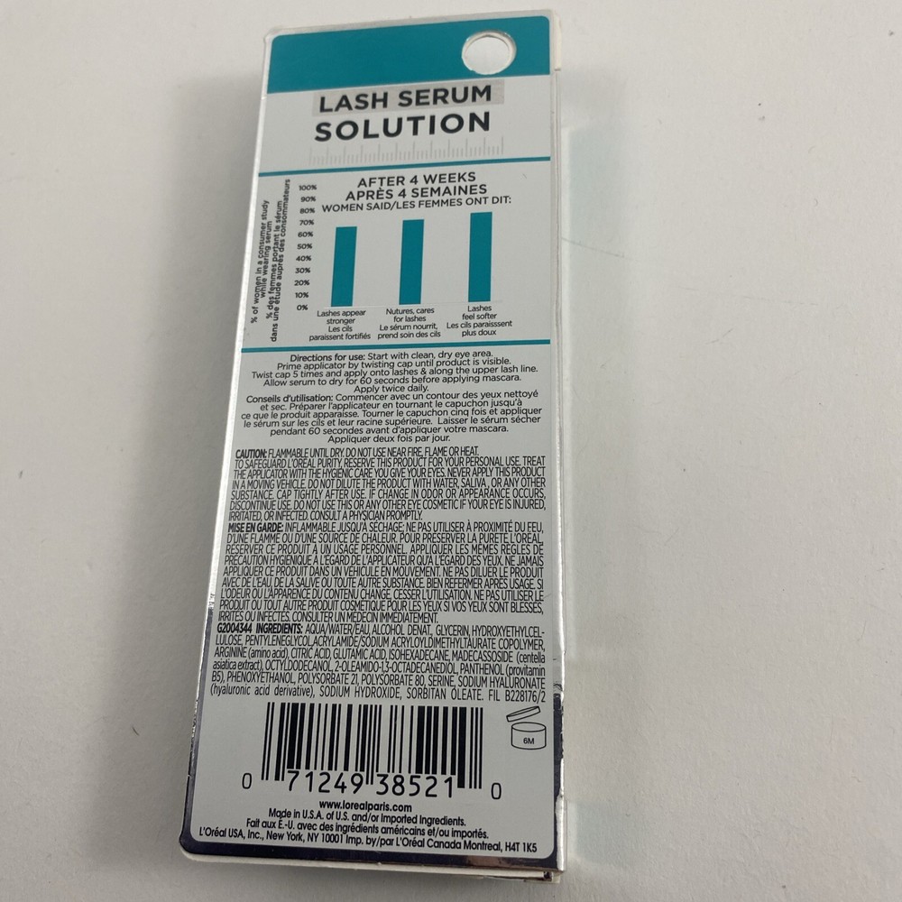L'oreal Paris Lash Serum Solution