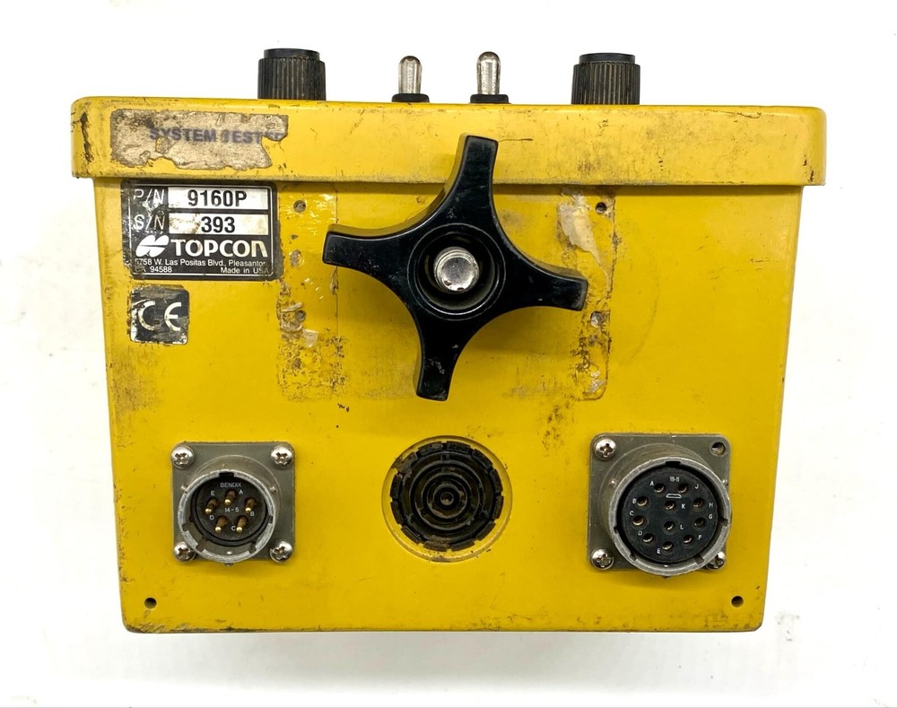 TOPCON SYSTEM FOUR PLUS + 9160P Control Box, SONIC TRACKER II 9142 w/ Case