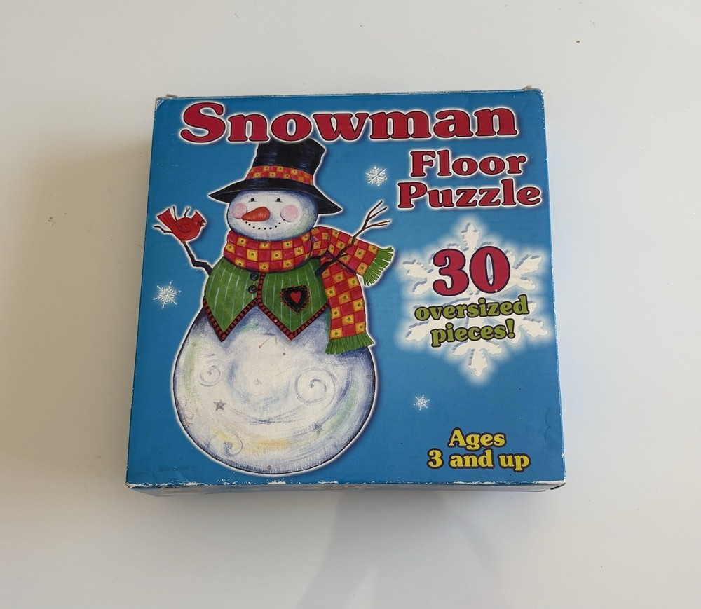 Snowman Floor Puzzle 30 Pieces