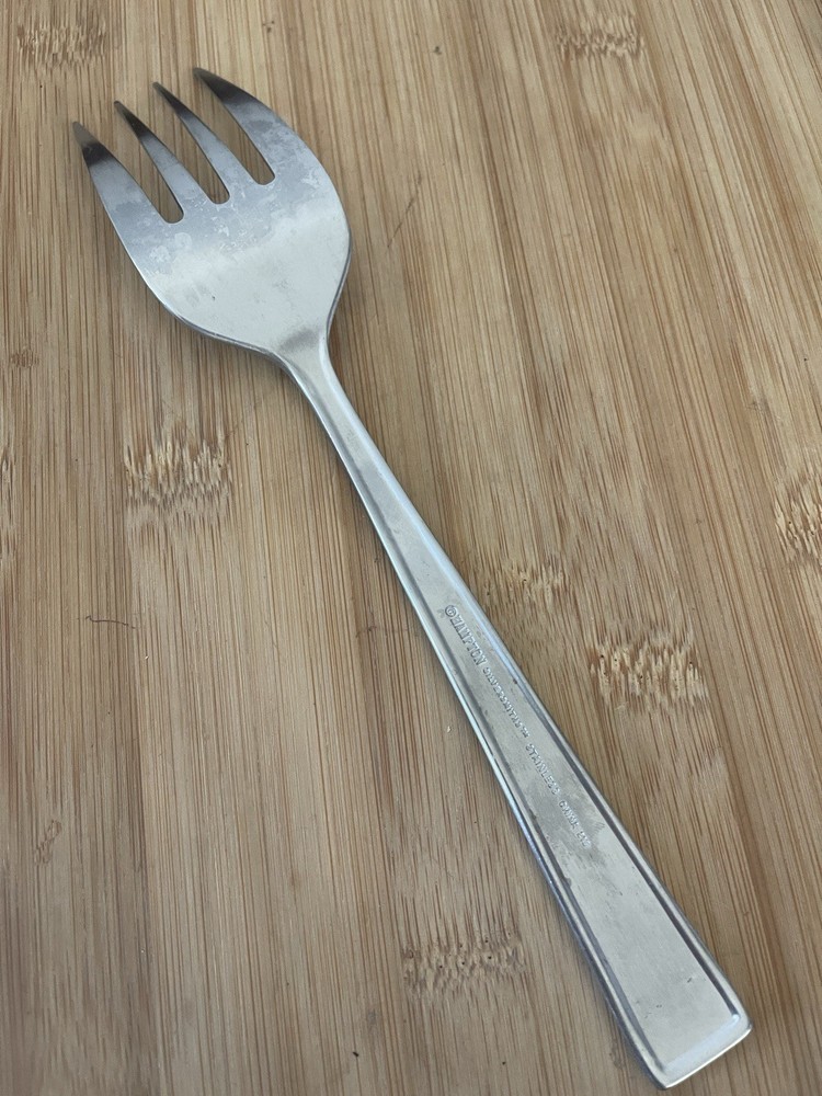 Hampton Forge CATALINA Satin Stainless MEAT SERVING FORK 9"