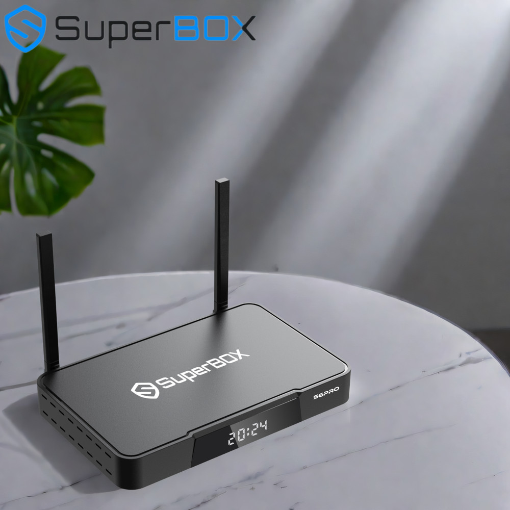 SuperBox S6 Pro 24/7 Support Authorized Distributor Shipped Out Same Day