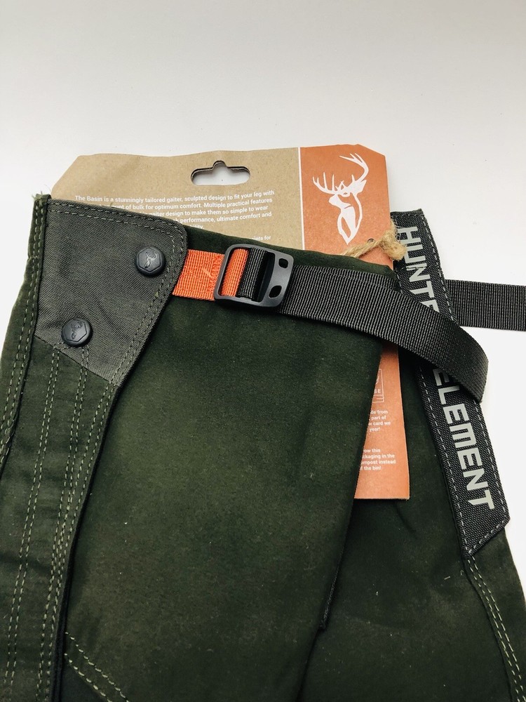 Hunters Element Basin Gaiters Forest Green Size Small