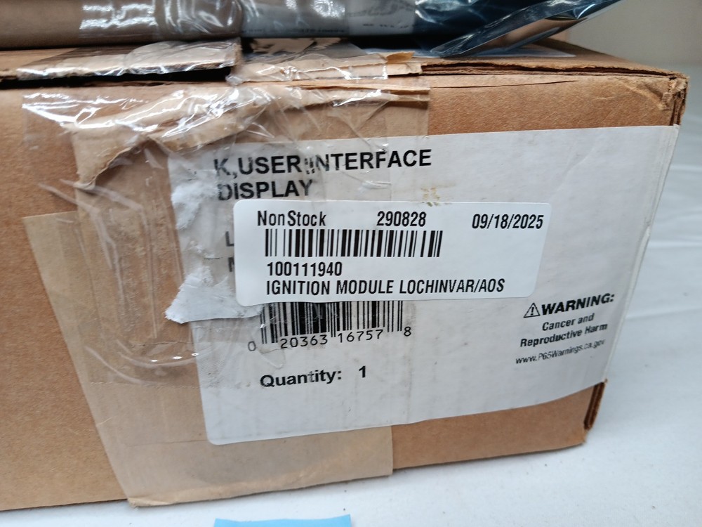 Lochinvar 100111940 K,USER INTERFACE DISPLAY