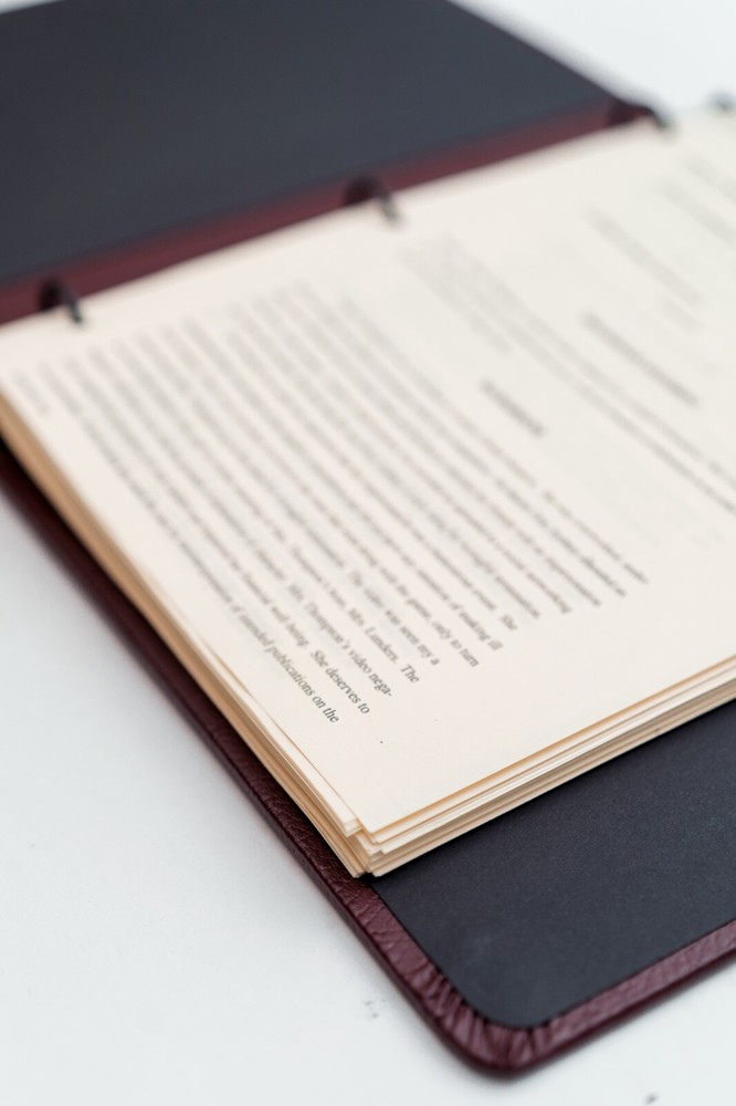 Original TV show prop: Mike's Mock trial case folder