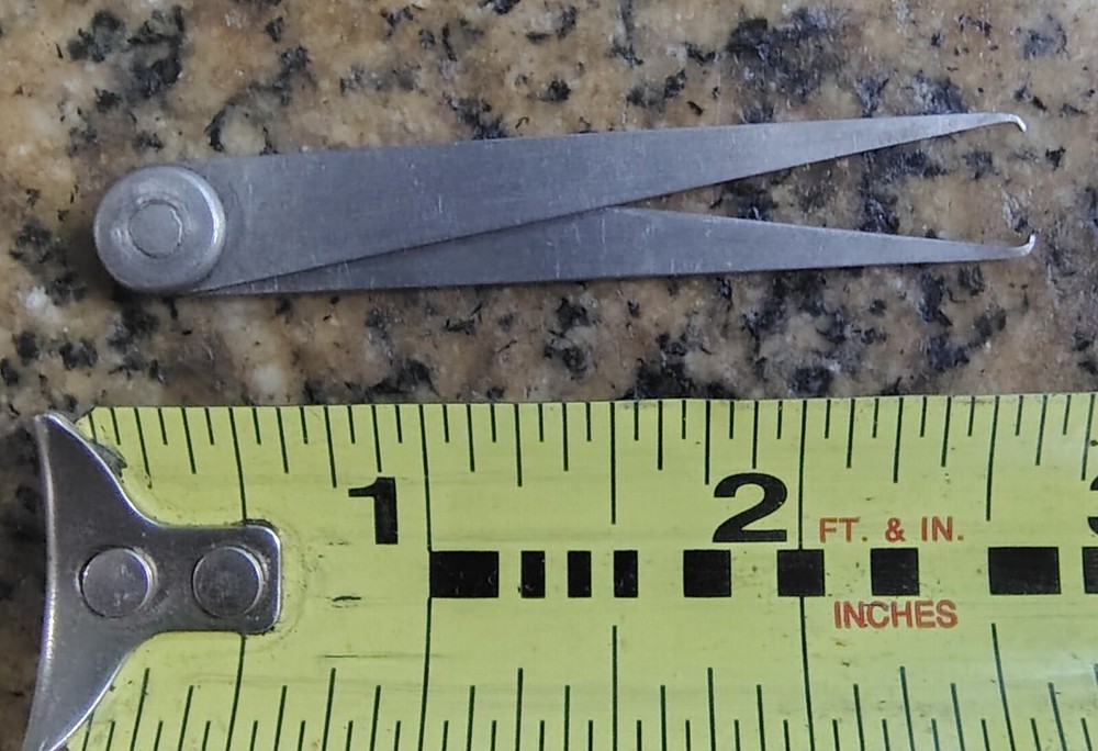 🗽 VINTAGE MINI 4" OD/ ID CALIPER