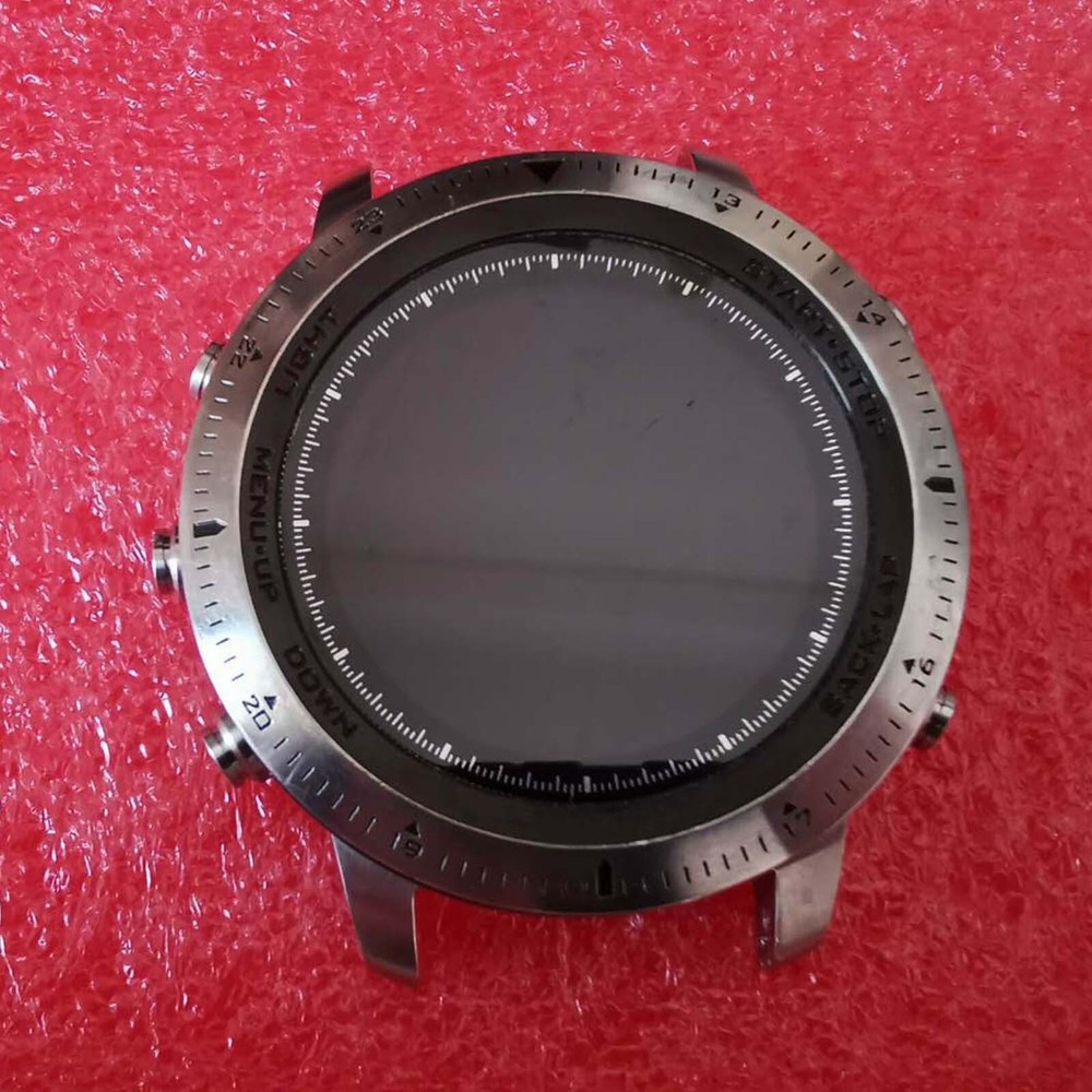 Replace For Garmin Fenix Chronos Tachymeter Smart Watch LCD Display Screen