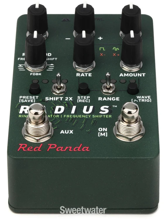 Red Panda Radius Ring Modulator/Frequency Shifter Pedal
