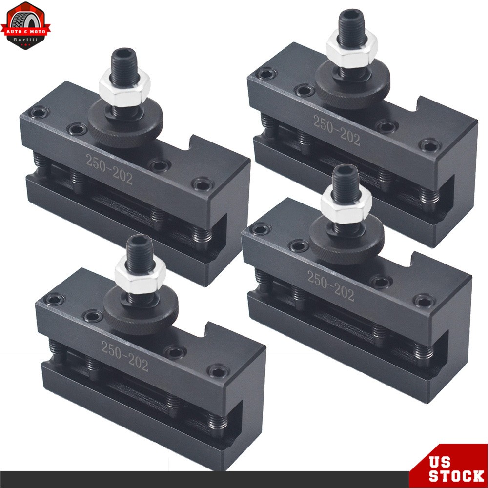 4Pack BXA 250-202 #2 Quick Change Turning Facing & Boring Tool Post Holder