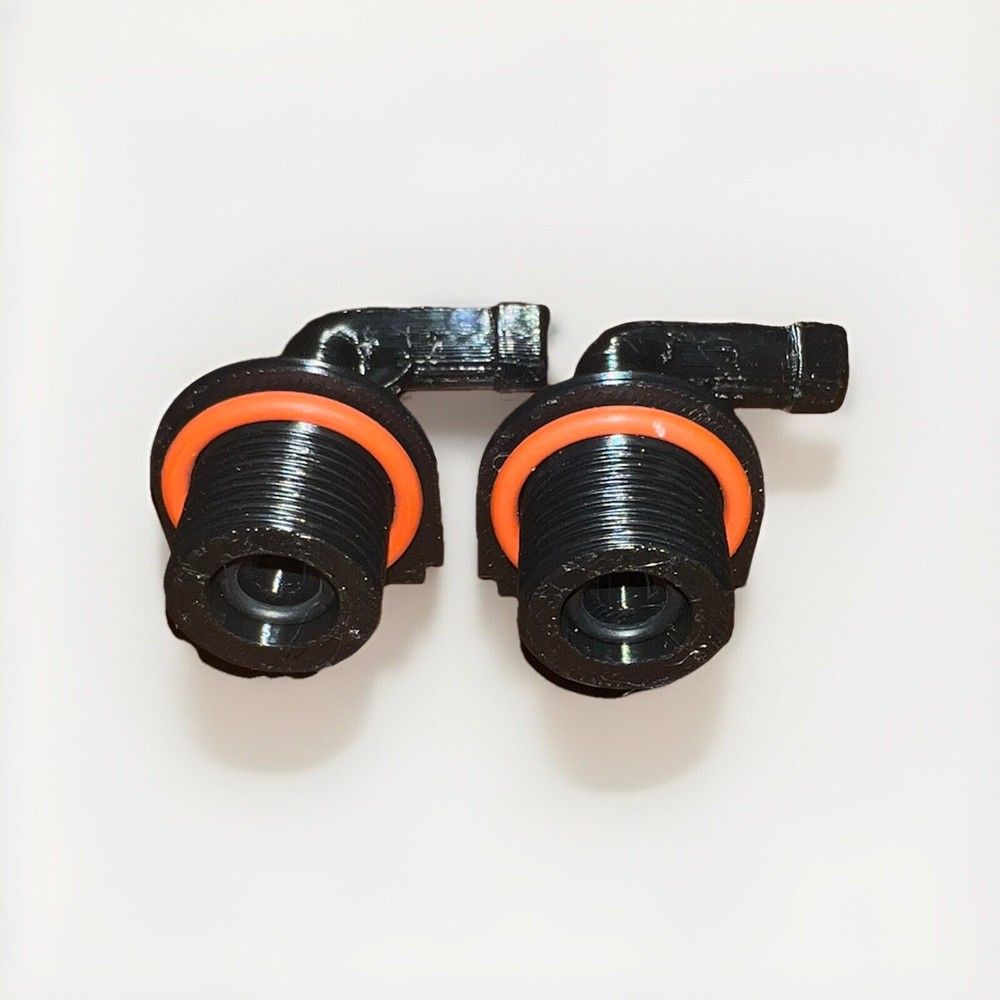 Milwaukee M18 Switch Tank Replacement Hose Fitting (2 Pack with Rubber Gaskets)
