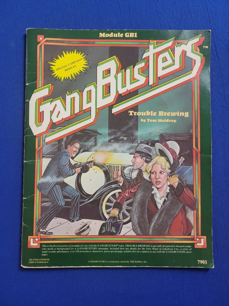 Trouble Brewing Module GB1 - TSR Gangbusters (missing counters)