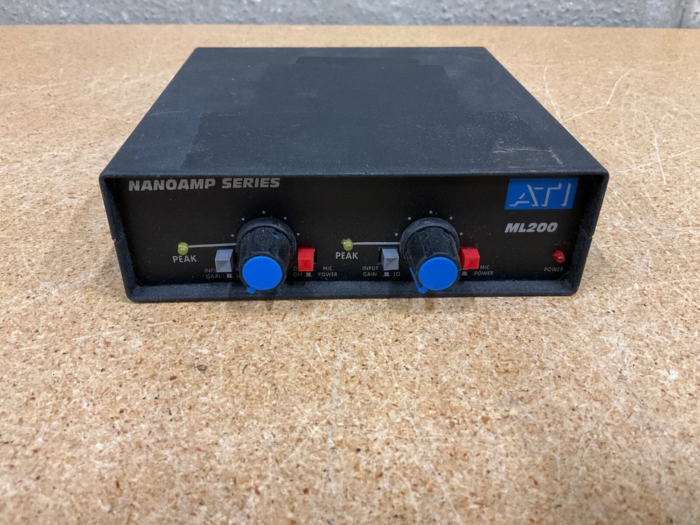 ATI ML200 Dual Mic to Line Amplifier