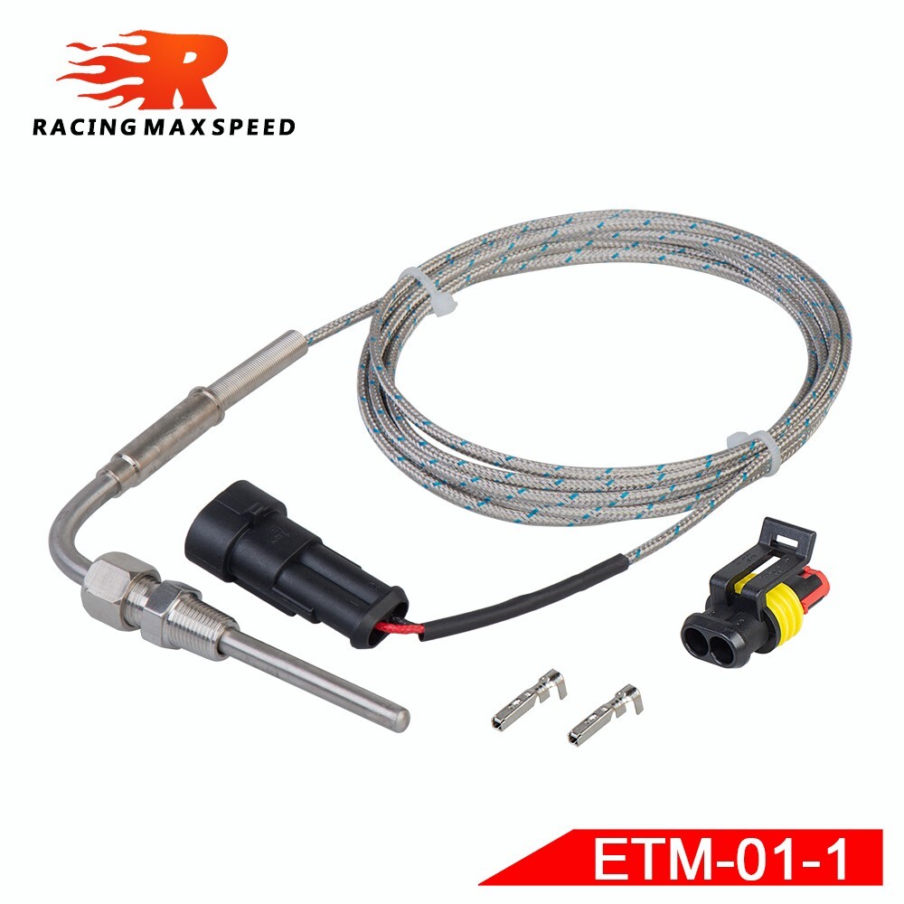 UNIVERSAL Car EGT Sensor Probe 2m Gas Temperature Temp Sensor Sensor