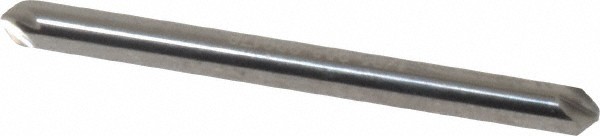 Hertel 1/8" Head Diam, 1/8" Shank, 6 Flute 90? Solid Carbide Countersink 1-1/...
