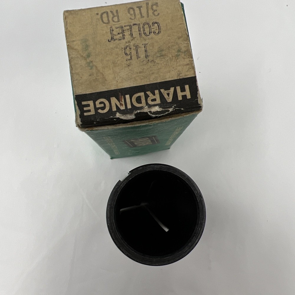 New HARDINGE 115 SMOOTH COLLET CHUCK 3/16"