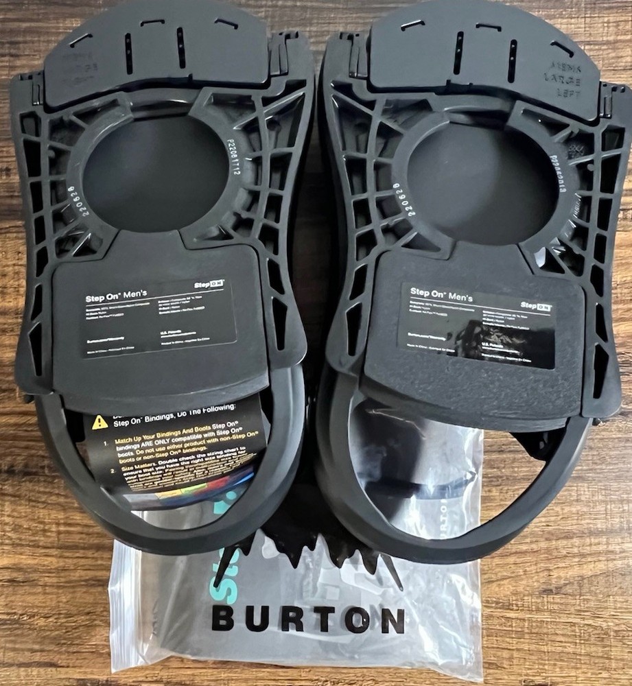 New Burton Step On Re:Flex Men’s Snowboard Bindings - Large