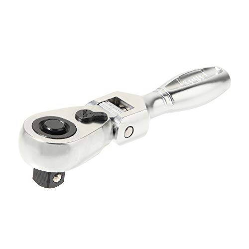 Short Ratchet Handle Flex Head (Socket Hold Type) RH3FHS 3/8" Inch Drive