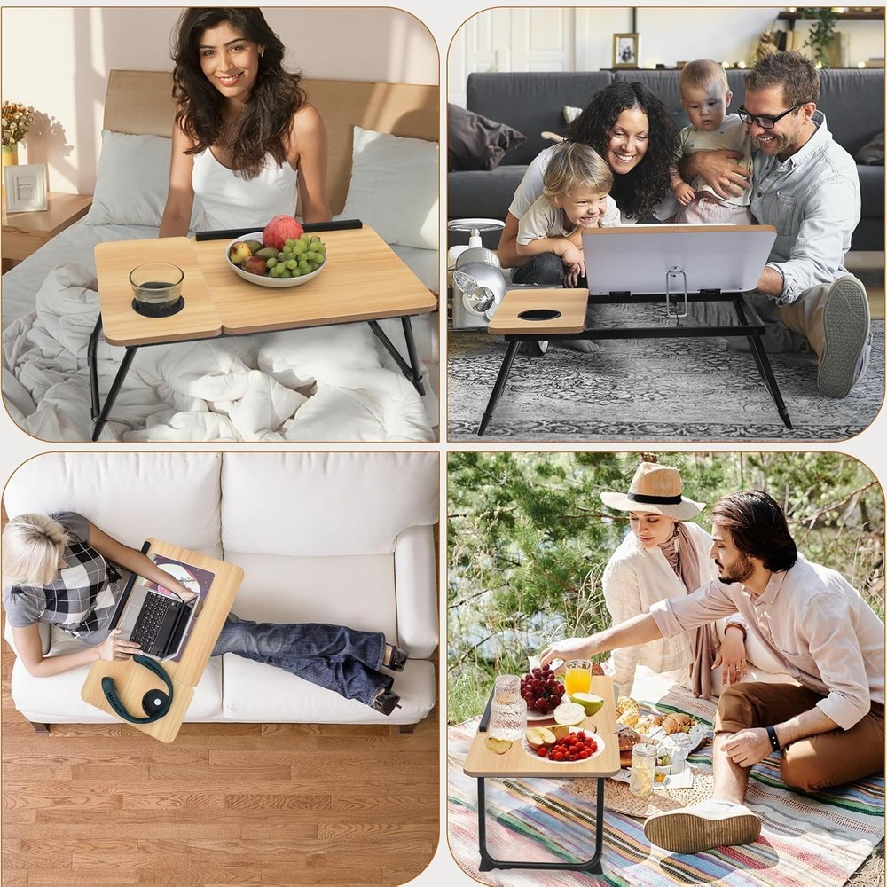 Adjustable Laptop Desk Bed,Bed Table Laptops,Laptop Stand Beds,Lap Desk Foldable