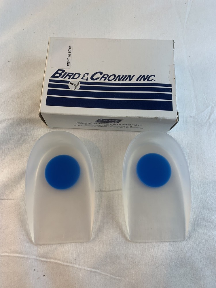 Bird & Cronin Soft Line Central Silicone Heel Cups Medium