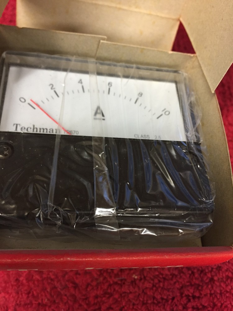 TECHMAN PANEL METER MODEL TP-670  0-3 DCA