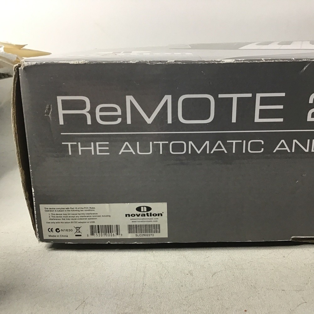 Novation Remote 25SL Compact Midi Keyboard Controller W/ Power Cord