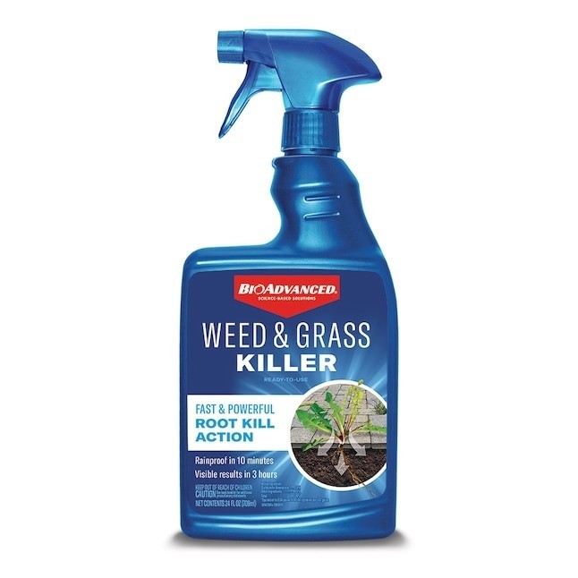 BIOADVANCED 24OZ WEED & GRASS KILLER WITH EASY TRIGGER SPRAY - KILLS AT THE ROOT