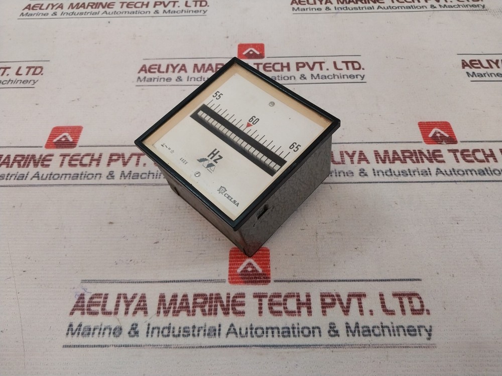 Celsa 55-65 Hz Frequency Counter Meter 440V