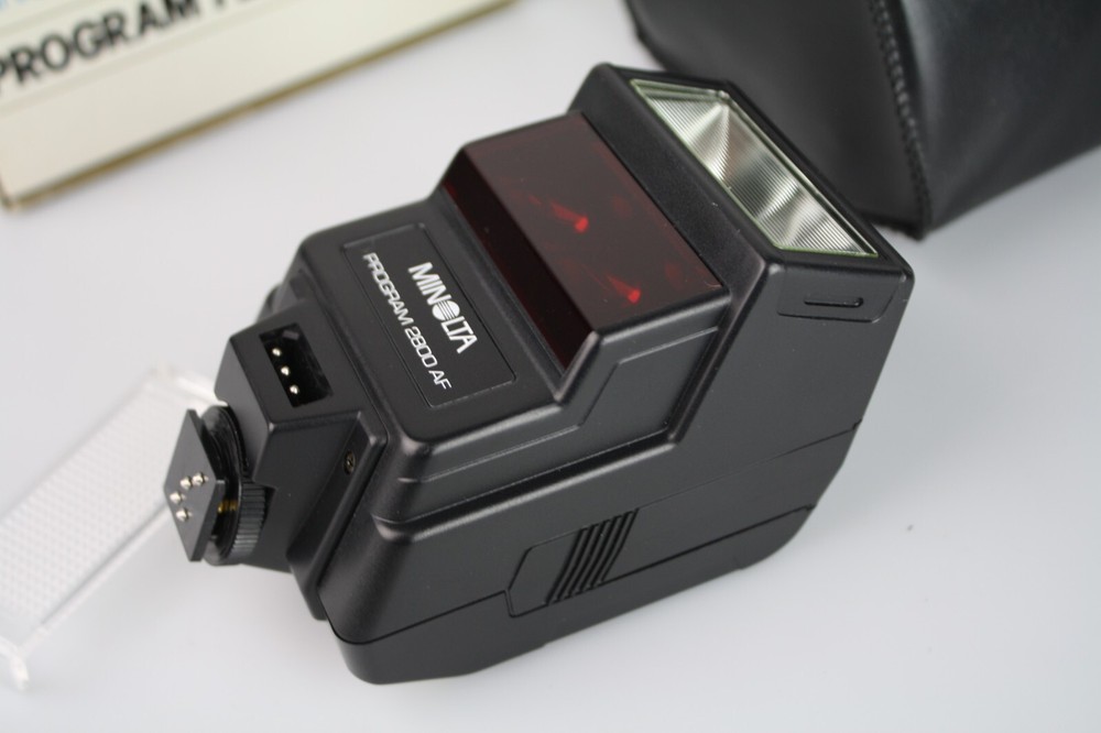 Minolta Maxxum Program 2800 AF Flash Light Unit Set