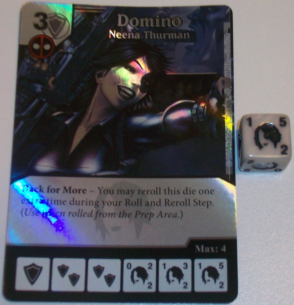 Foil DOMINO: NEENA THURMAN 12 Dice Masters
