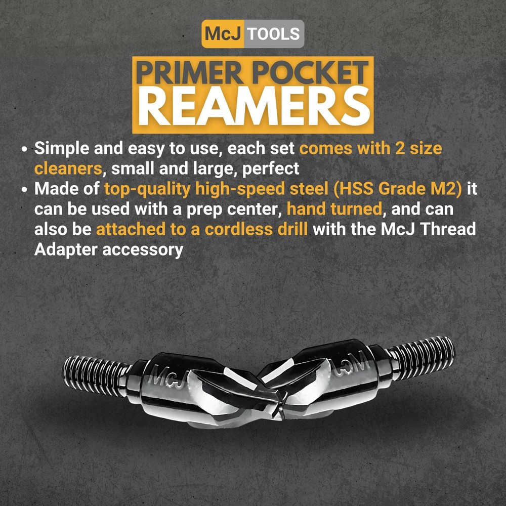 Reloading Primer Pocket Reamers Large/Small