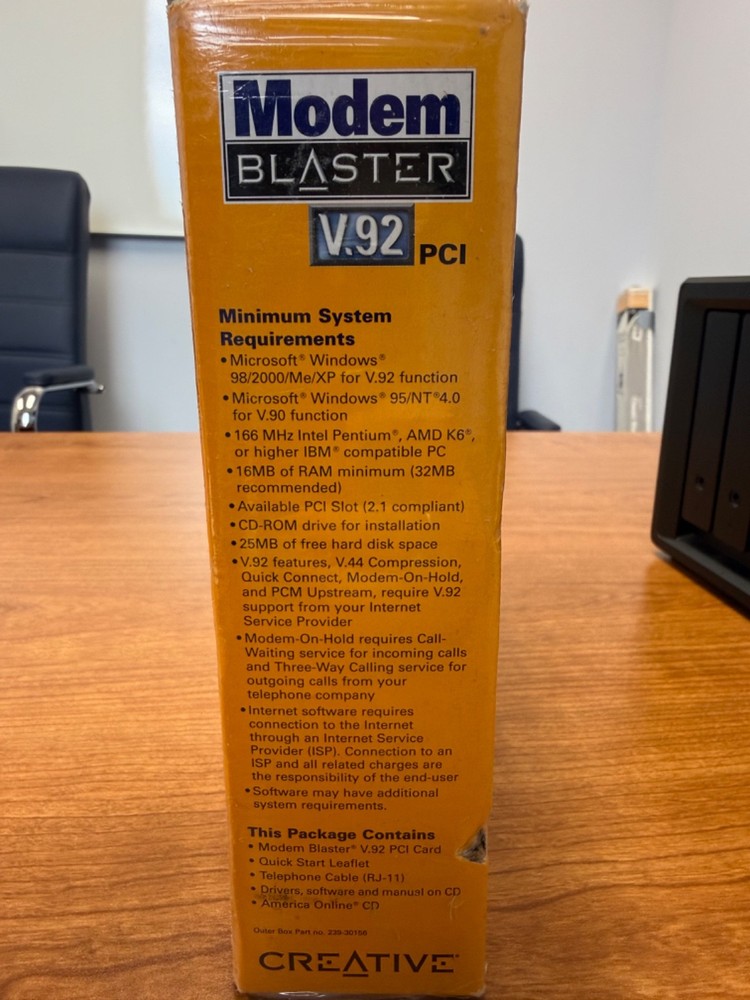 Creative Modem Blaster V.92 PCI