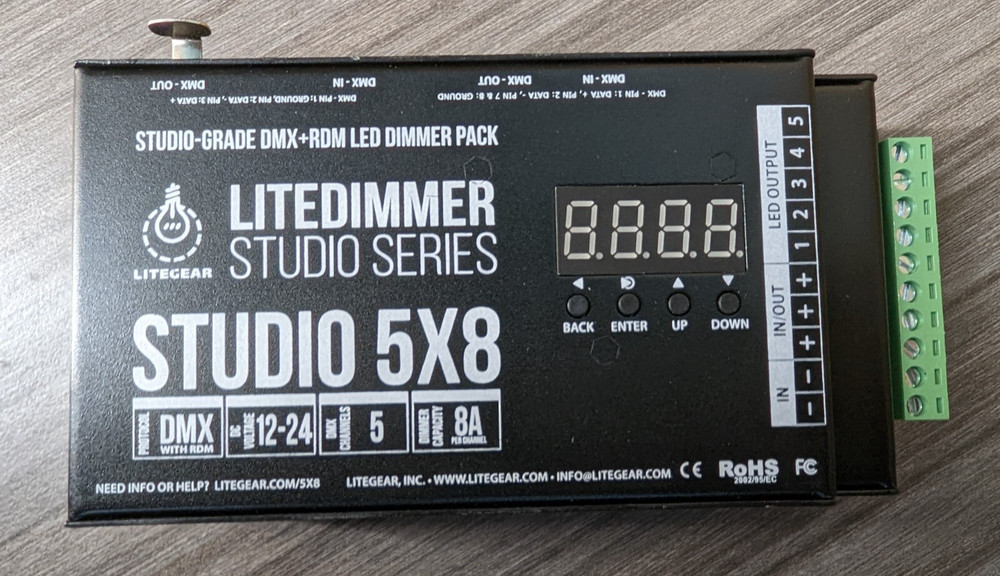 LiteGear - LiteDimmer Studio Series - 5X8-V2