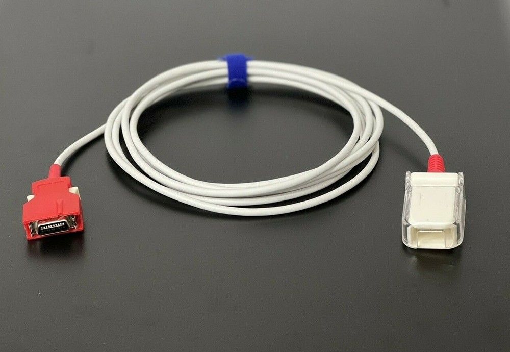 Physio-Control Lifepak 15 Masimo SpO2 Adapter Cable Compatible-Same Day Shipping