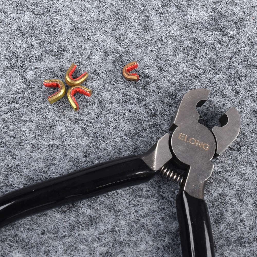 12X Archery Bow String Nocking Points Strings Nock Sets Brass Buckle Clip Knock