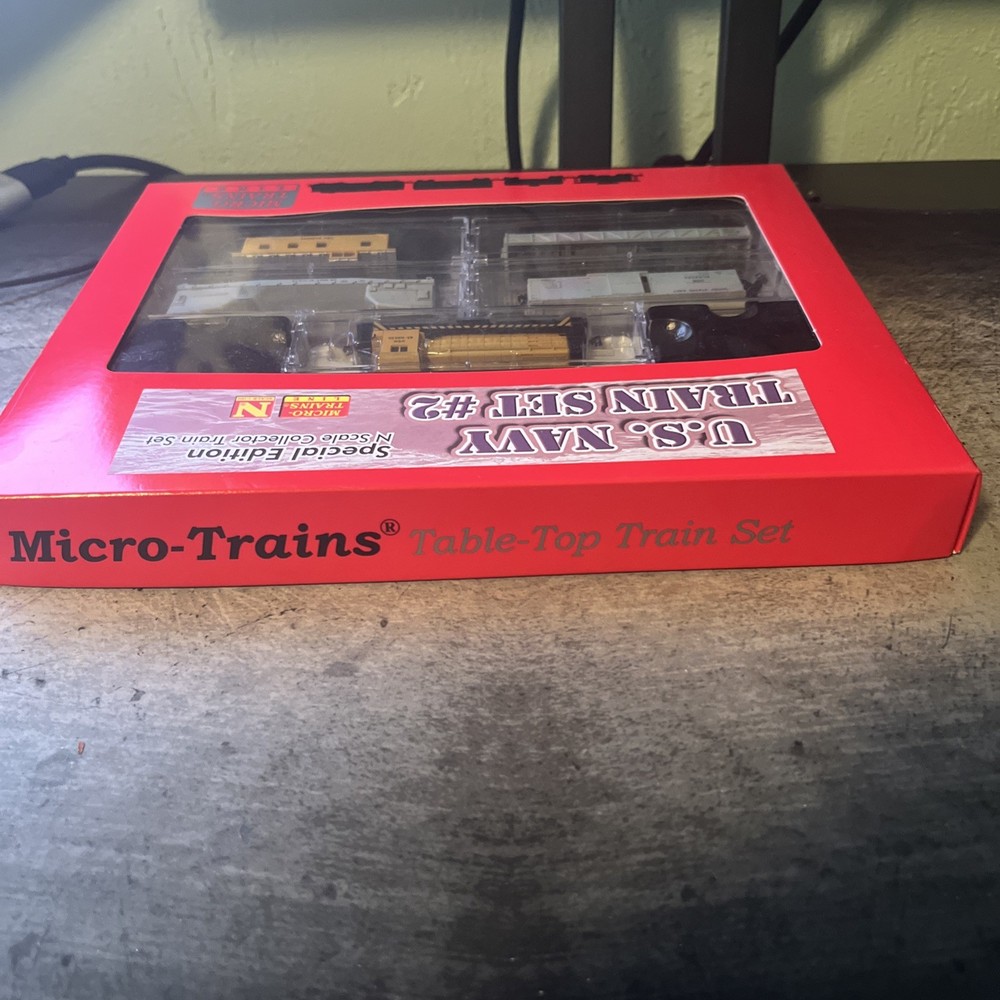 Micro-Train N Scale Us Navy Train Set #2 Special Edition